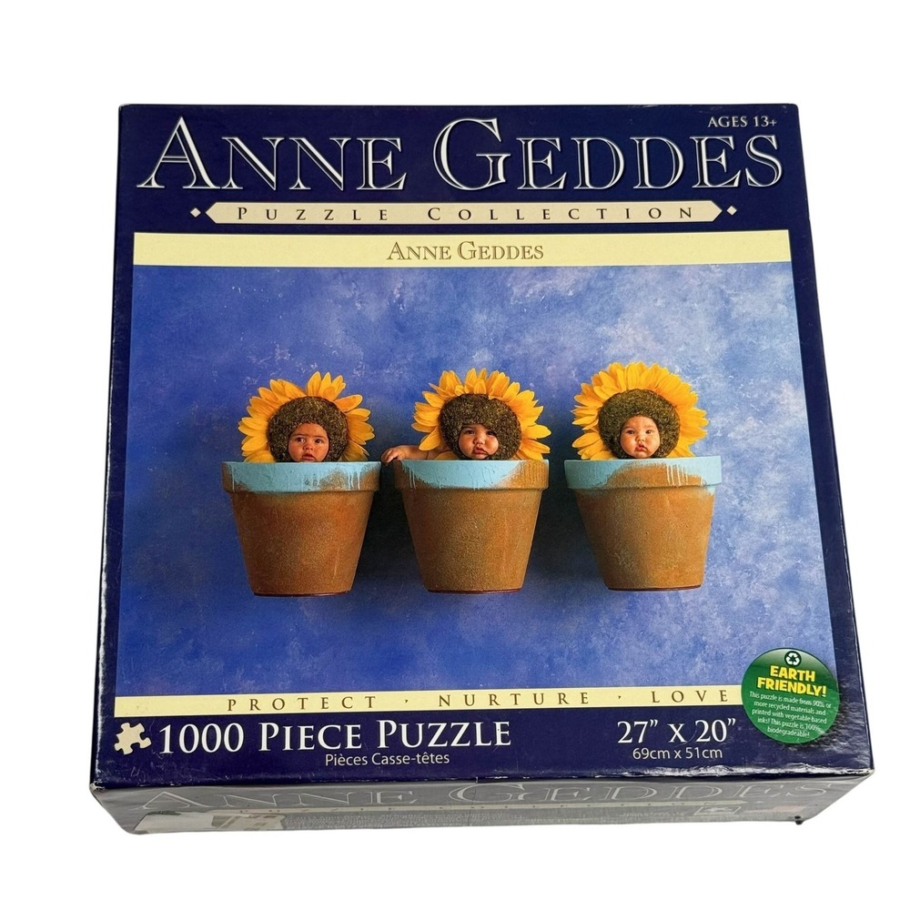 Karmin Anne Geddes Protect Nurture Love 1000 Pieces Puzzle NEW